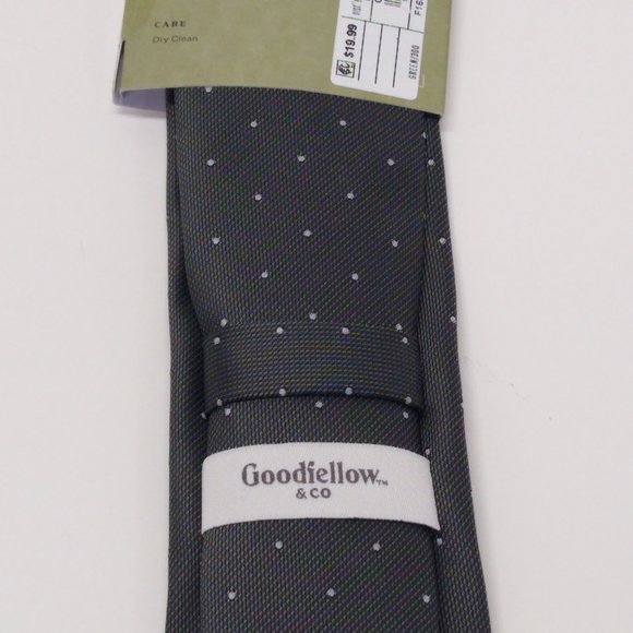 Goodfellow & Co Forest Green Men Polka Dot Tie One Size (58" (L) x 2.75" (W) NWT - Picture 3 of 11